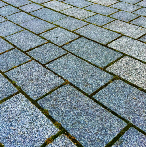 Begrünte Pflastersteine, Grünfläche, Klimafreundliche Baumöglichkeiten, Lapis Perfectus, Pflastersteine